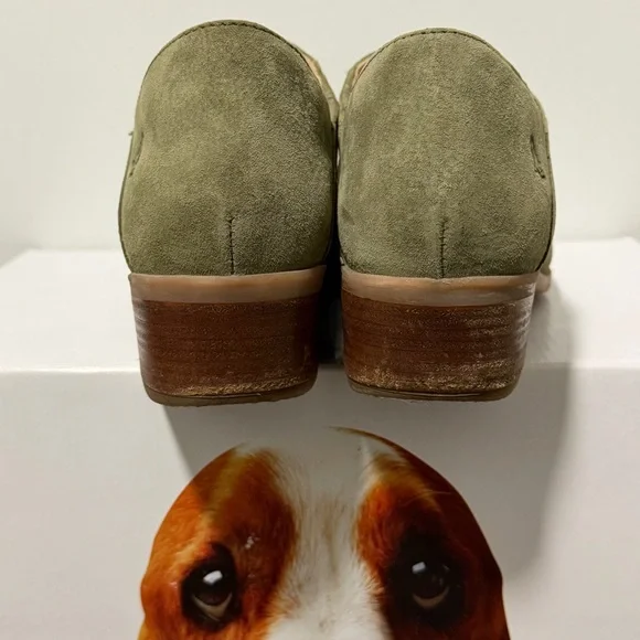 Hush Puppies Olive Boots | Booties Shooties | Size 9 | Olive Suede | Box Inc. - Picture 5 of 8